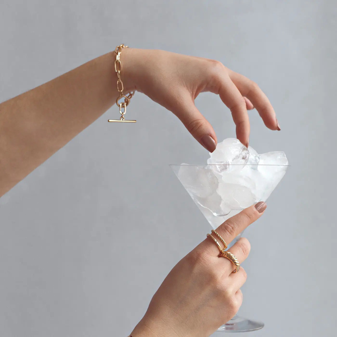 Bracciale a catena grosso