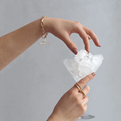Bracciale a catena grosso
