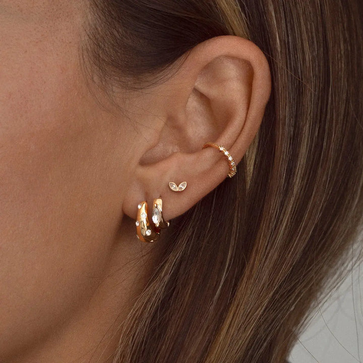 Crystal ear Cuff