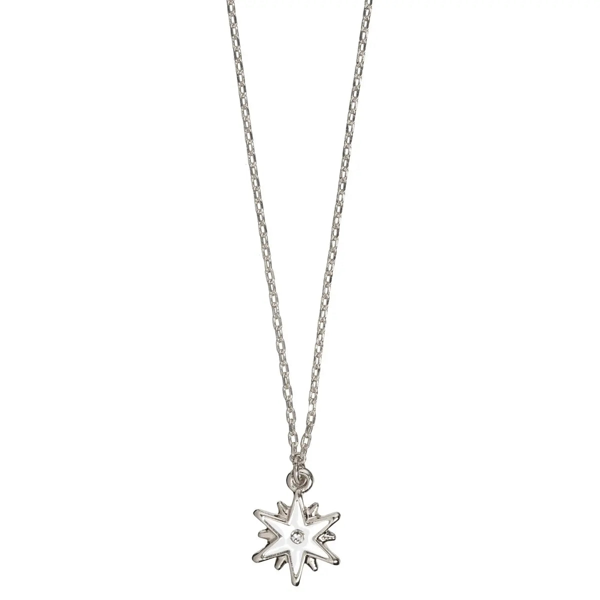 Wishing star Necklace Silver
