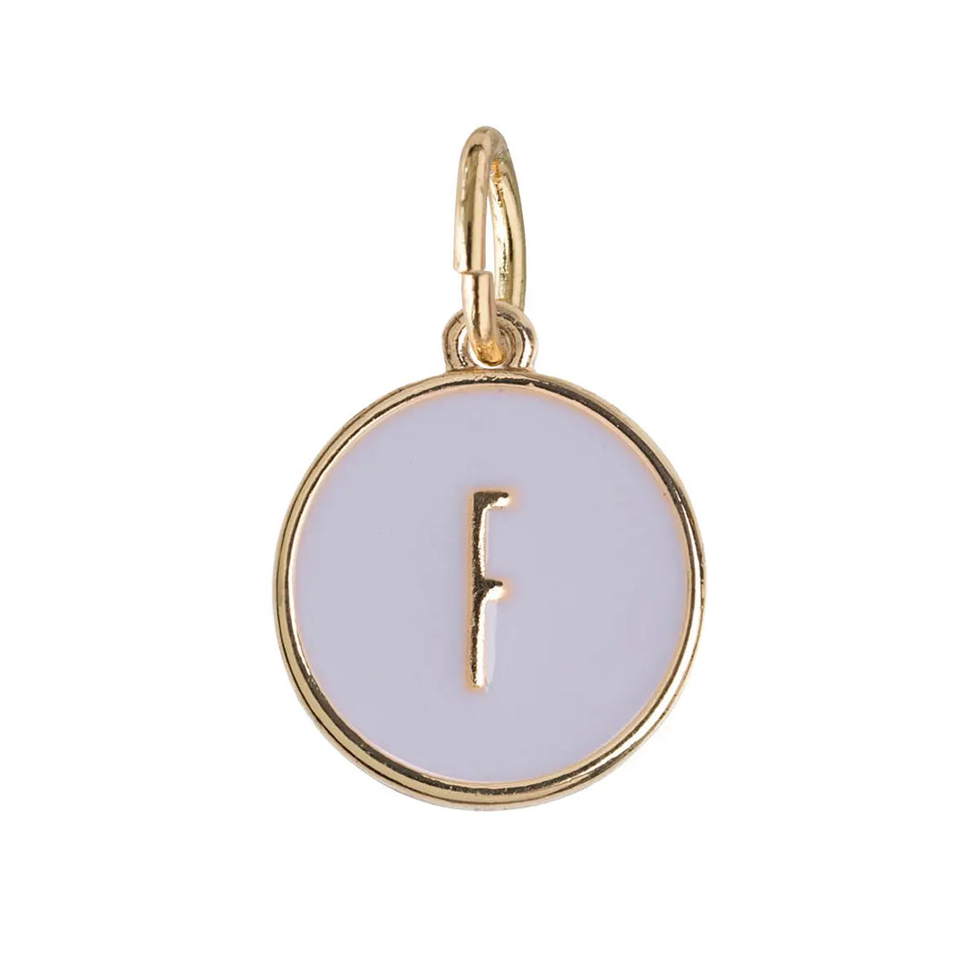 Enamel Letters F