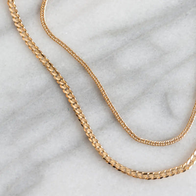 Soft Thin Chain Necklace