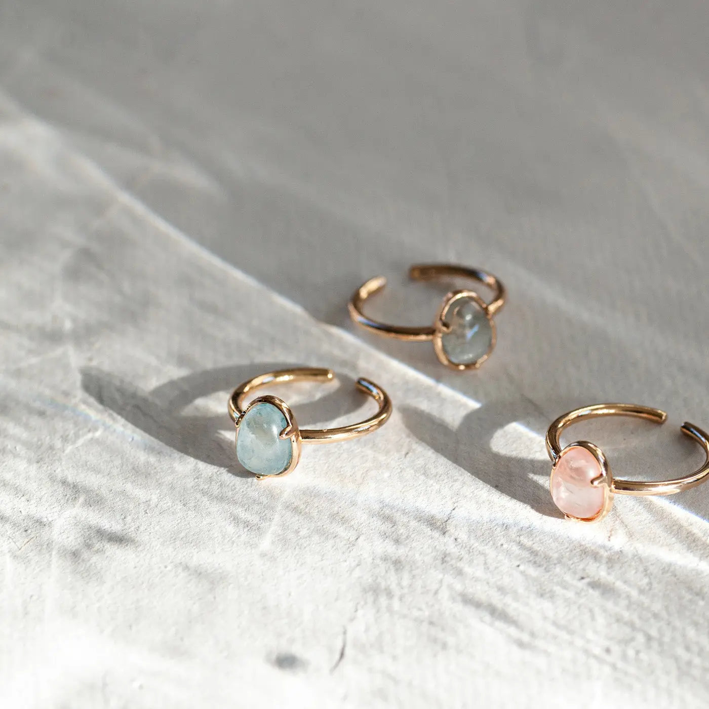 Anello in pietra semipreziosa