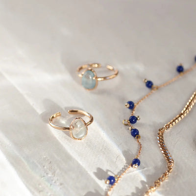 Anello in pietra semipreziosa