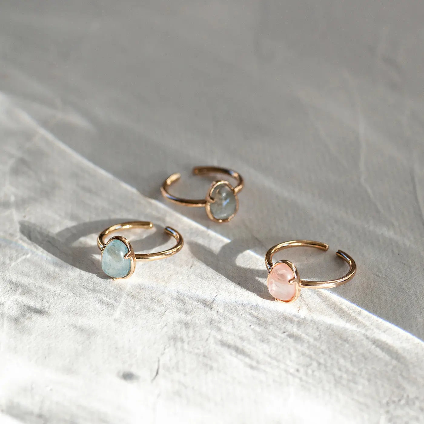 Anello in pietra semipreziosa