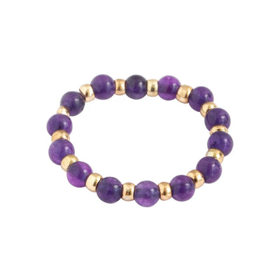 Anello di perline di pietra