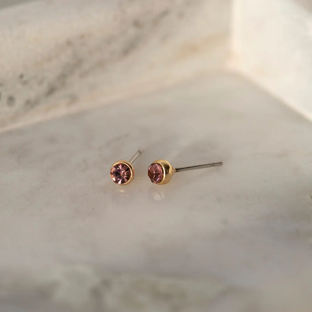 Amelia - Crystal Mini Stud Earrings Timi of Sweden