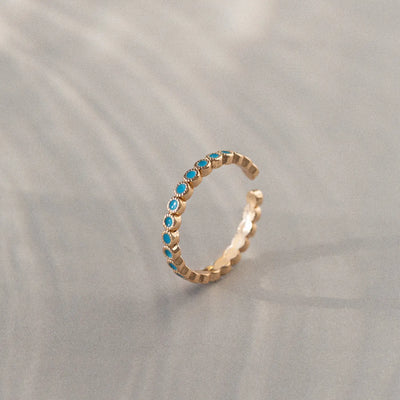Riya - Anello turchese orientale