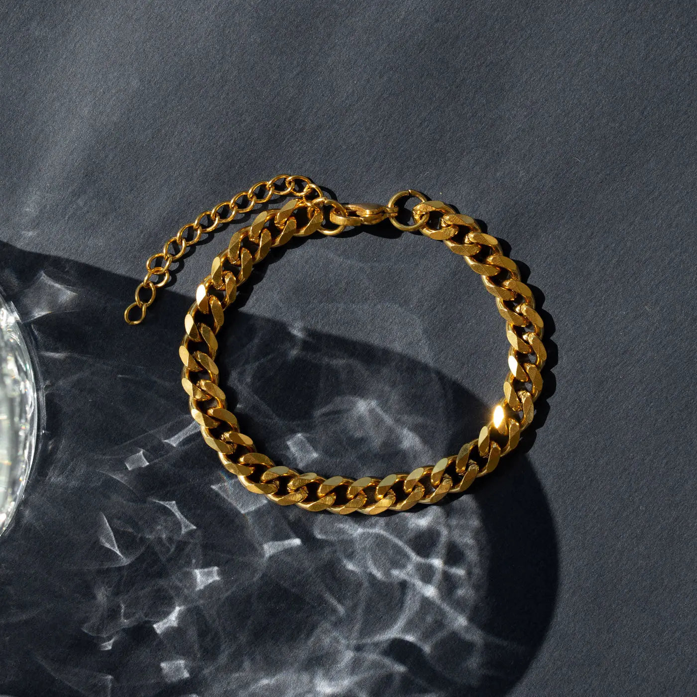 Naomi - Bracciale a catena in acciaio inossidabile