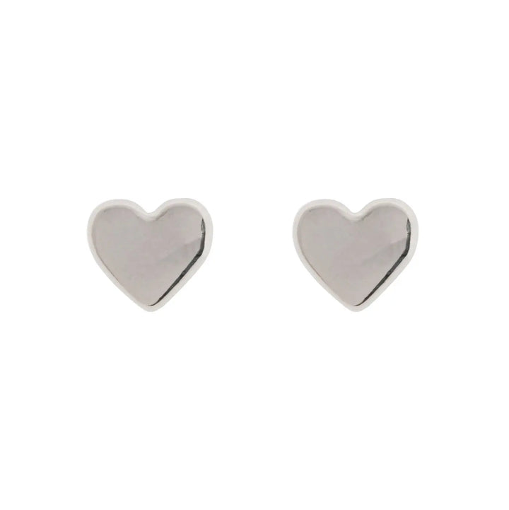 Sophia - Heart Stud Earring Stainless Steel