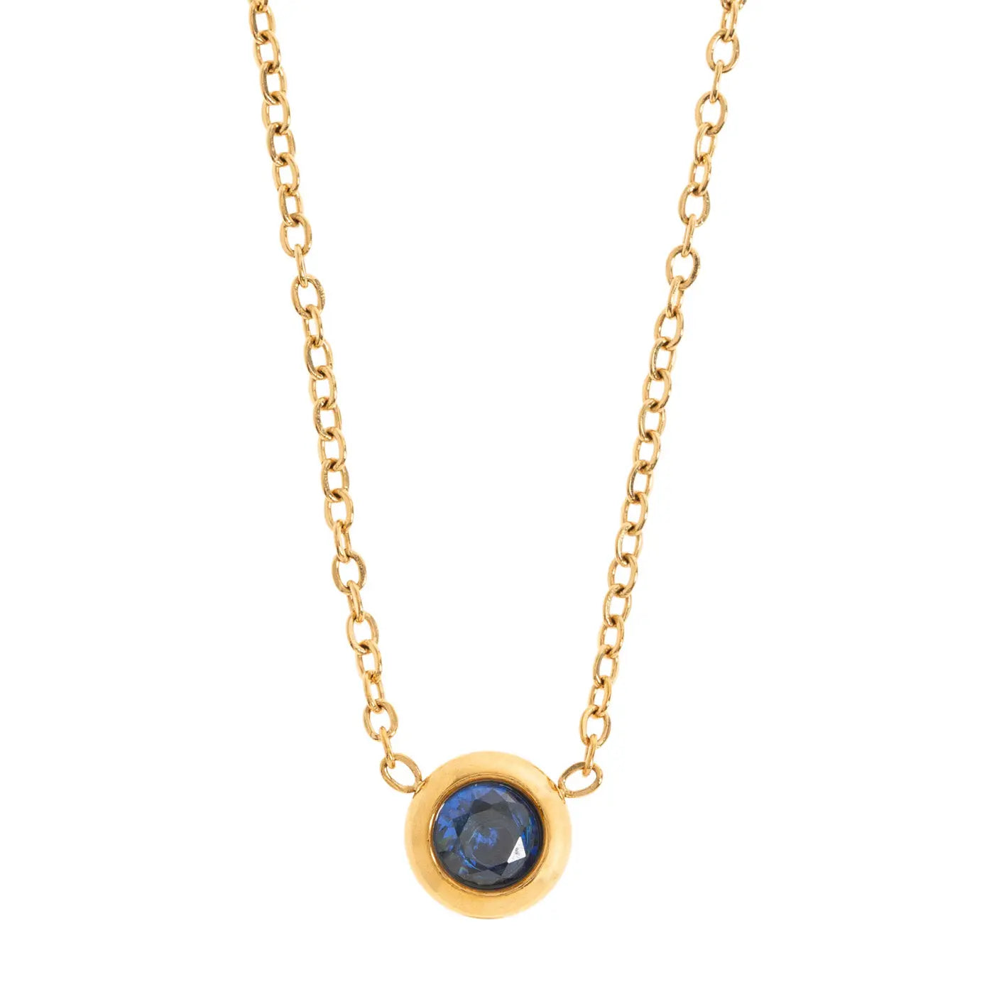 Collana di cristalli Chakra in acciaio inossidabile