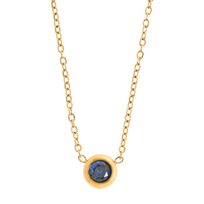 Collana di cristalli Chakra in acciaio inossidabile