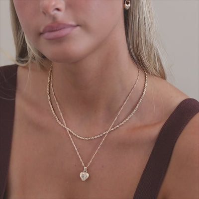 Collana cuore d'amore